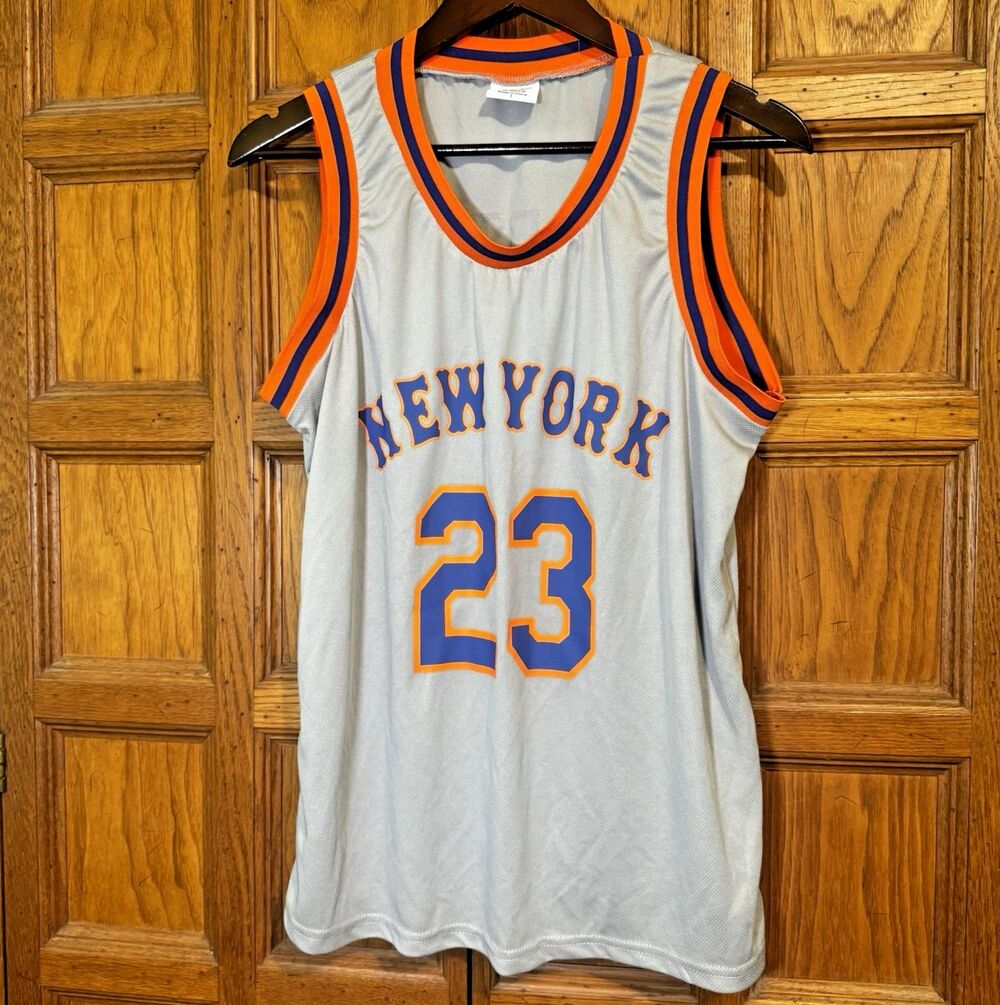 New York Mets #23 MLB Jersey Men's L Gray BDA Sports 2023 Sleeveless Mesh Top
